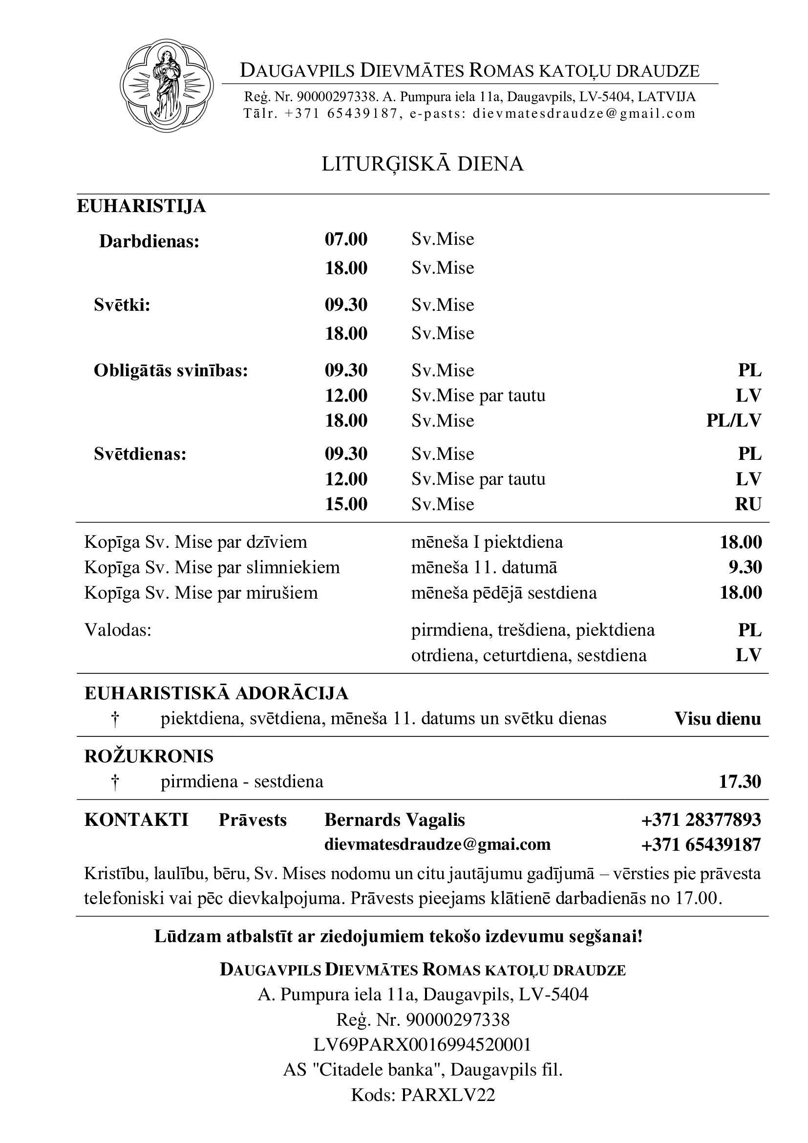Liturgiska diena 2025 1