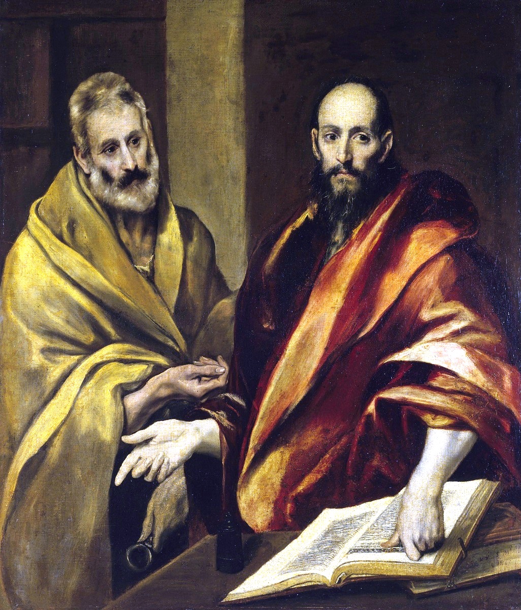 El Greko apostolyi Petr i Pavel