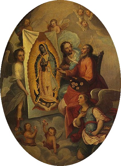 Eternal father painting guadalupe