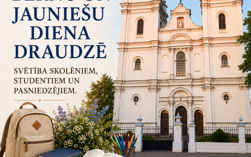 Svētība skolēniem, studentiem un pasniedzējiem