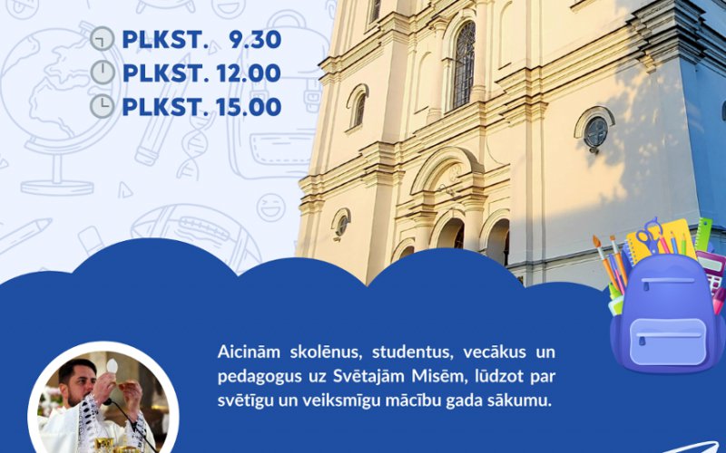 SVĒTĪBA JAUNAJAM MĀCĪBU GADAM 2025/2026