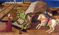 saint georges terrassant le dragon 